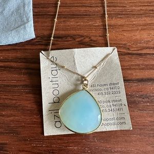 Azil Boutique Chalcedony pendant